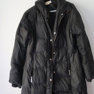 Michael Kors Large Black Down Heavy Winter Coat
